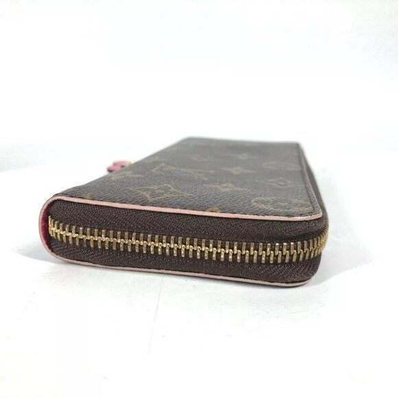 LOUIS VUITTON M64201 Monogram flower Portefeuille Clemence Zippy Wallet - Picture 13 of 16